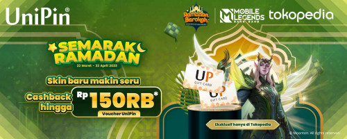 Skin Baru Makin Seru dengan Beli Voucher UniPin – Promo Cashback Hingga Rp 150.000